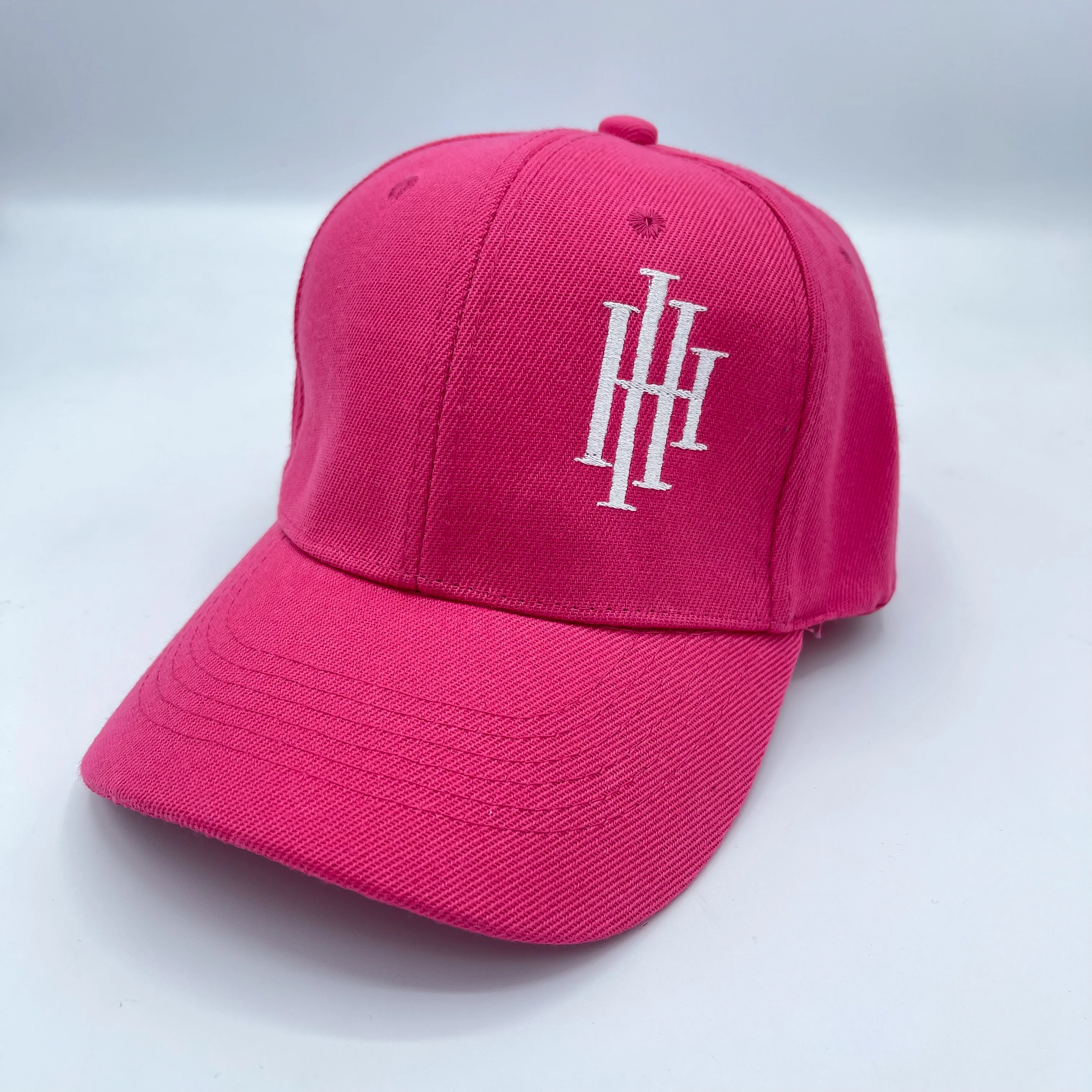 Pink Khaki Adjustable Strap Hat