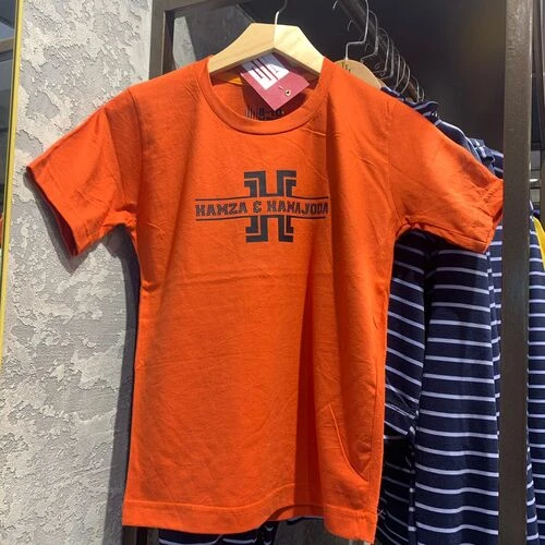 Short Sleeves Tees - Orange