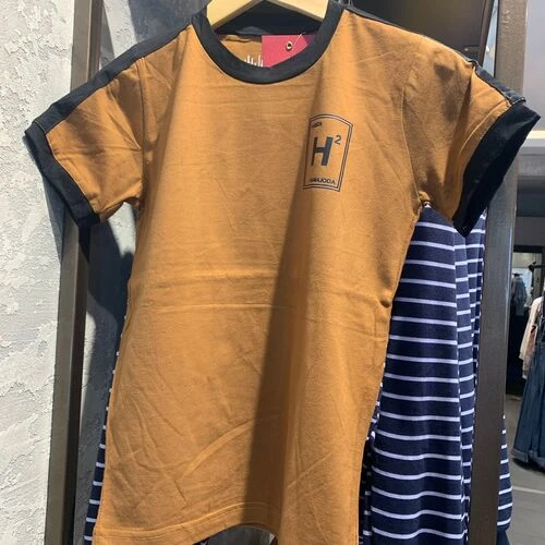 Short Sleeves Tees - Coffee Brown