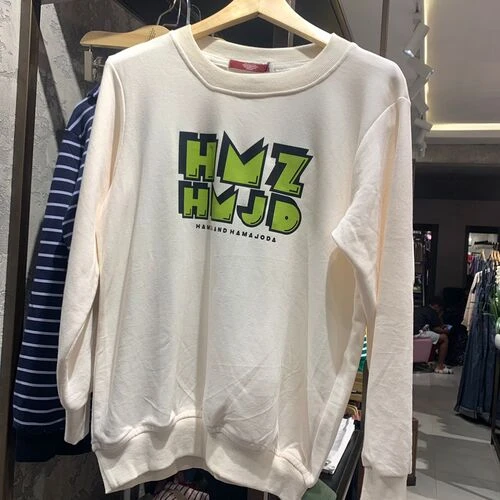 Unisex SweatShirts - Cream